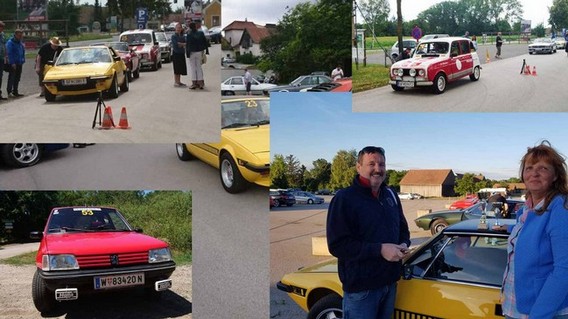 Oldtimerrallye,Zeitfahren,Schnittfahren